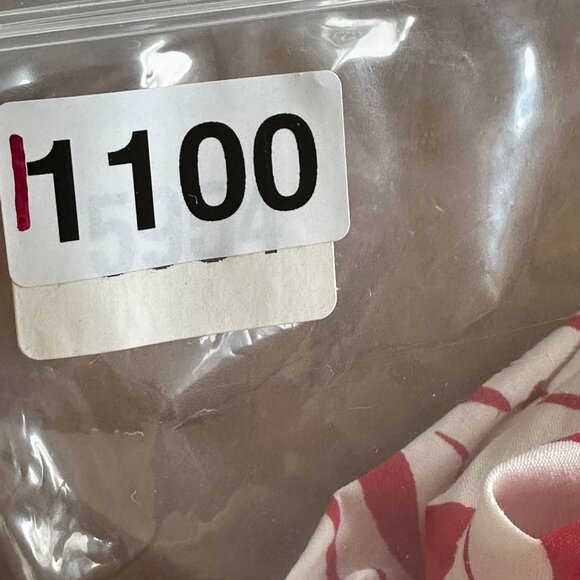 Surf and Shore Hawaii Red White Floral Hawaiian Dress Pockets Sz L-XL Beach Vaca - Picture 7 of 7